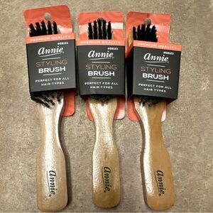 Annie Styling Brush - Black and Brown